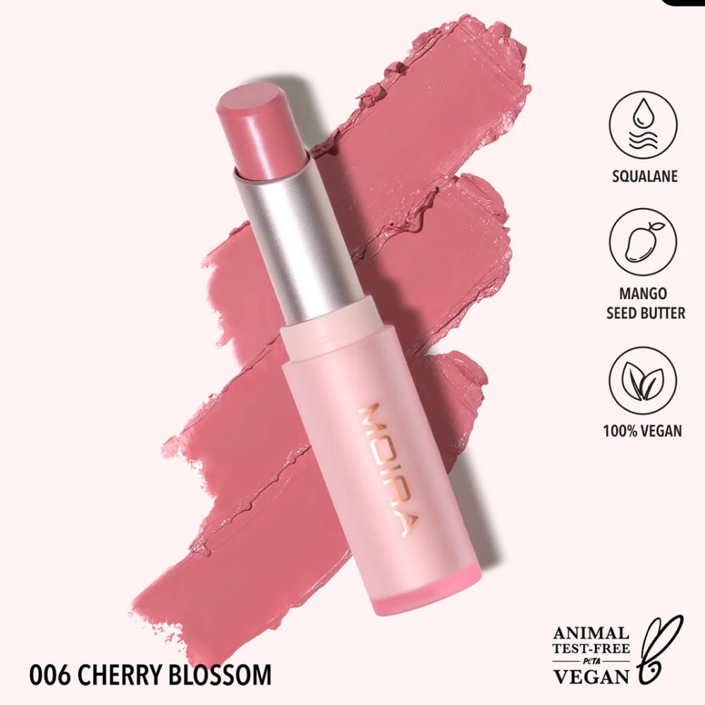 Moira Cosmetics Signature Lipstick in Cherry Blossom